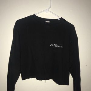 Brandy Melville Cropped Sweatshirt